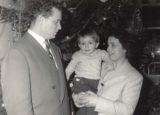 Mes parents et moi au début des années 1960